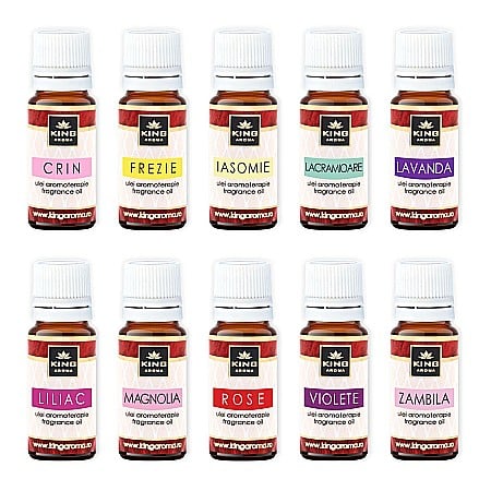 Pachet 30 buc ulei parfumat aromaterapie FLORAL, Kingaroma [2]