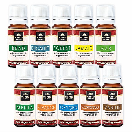 Pachet 30 buc ulei parfumat aromaterapie WINTER, Kingaroma [3]