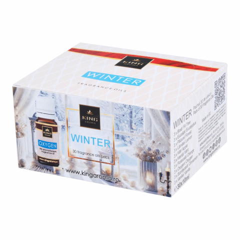 Pachet 30 Uleiuri Parfumate Aromaterapie WINTER, KING Aroma – Magia Sărbătorilor Fabricată în România (10 Arome x 3 Bucăți) [3]