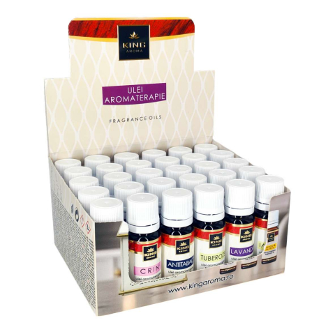 Pachet 30 Uleiuri Parfumate Aromaterapie SUMMER, KING Aroma – Mix Vibrant de Vară, Fabricat în România (10 Arome x 3 Bucăți) [3]