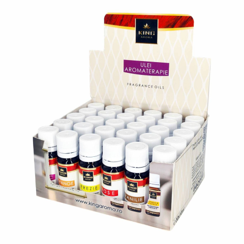 Pachet 30 Uleiuri Parfumate Aromaterapie SWEET, KING Aroma – Mix Gurmand și Floral, Fabricat în România (10 Arome x 3 Bucăți) [3]