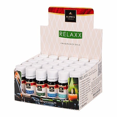 AROMATERAPIE - Pachet 30 buc ulei parfumat aromaterapie RELAXX, Kingaroma