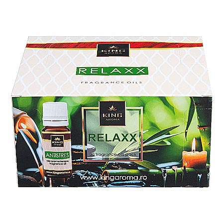 Pachet 30 buc ulei parfumat aromaterapie RELAXX, Kingaroma [5]