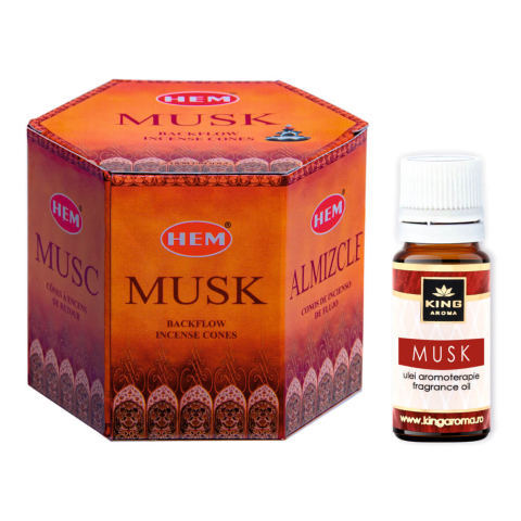 conuri-parfumate-backflow-hem-musk-ulei-aromaterapie-musk-king-aroma-pachet
