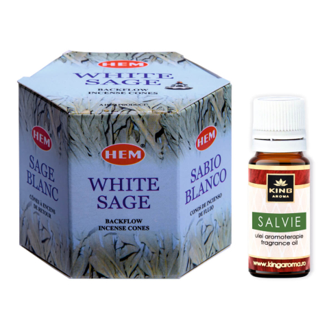 conuri-parfumate-backflow-hem-white-sage-ulei-aromaterapie-salvie-king-aroma-pachet