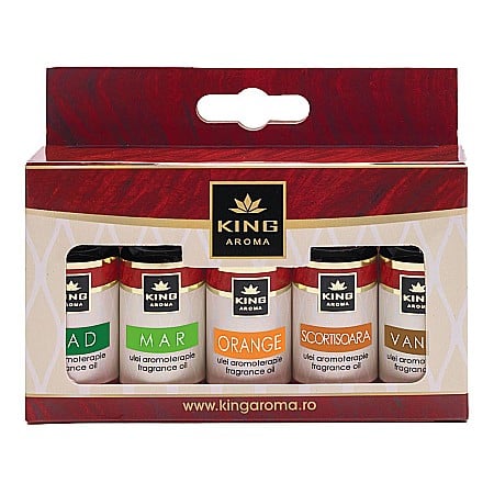 CRACIUN - Pachet 5 uleiuri parfumate aromaterapie, CRACIUN, Kingaroma