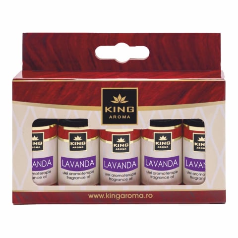 Pachete Uni 5 Uleiuri Parfumate Aromaterapie - Pachet-5-uleiuri-parfumate-aromaterapie-Lavanda-Kingaroma-10-ml-1