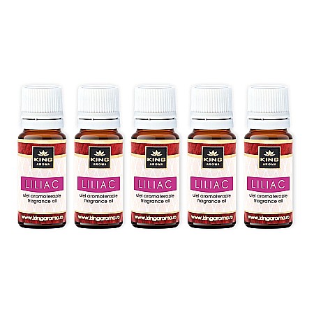 Pachet 5 uleiuri parfumate aromaterapie, LILIAC, Kingaroma [1]