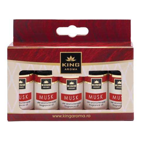 Pachete Uni 5 Uleiuri Parfumate Aromaterapie - Pachet-5-uleiuri-parfumate-aromaterapie-Musk-Kingaroma-10-ml-1