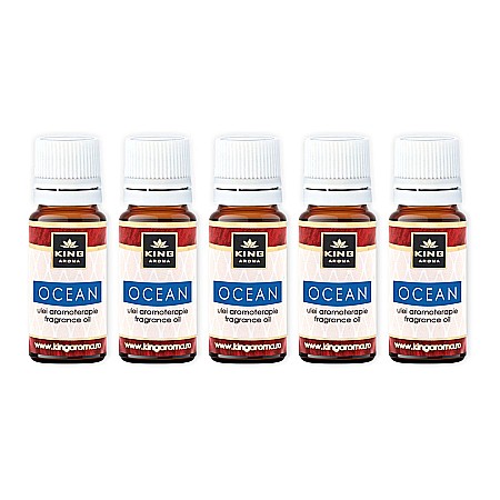 Pachet 5 uleiuri parfumate aromaterapie, OCEAN, Kingaroma [1]