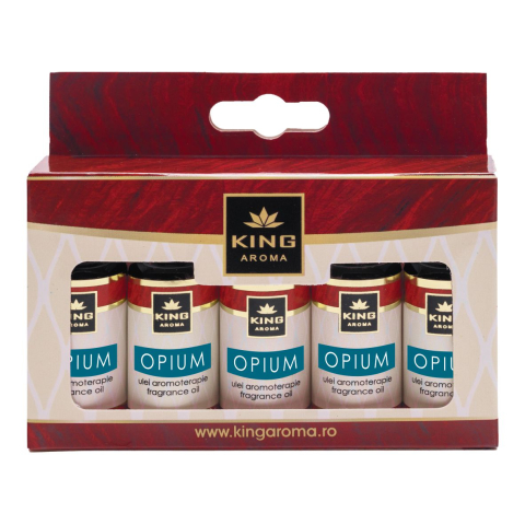 Pachete Uni 5 Uleiuri Parfumate Aromaterapie - Pachet-5-uleiuri-parfumate-aromaterapie-Opium-Kingaroma-10-ml-1