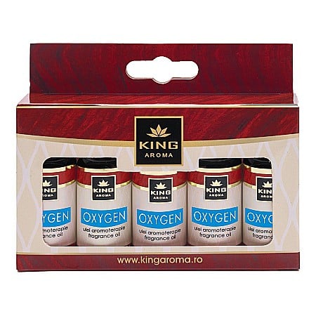 Pachete 5 Ulei aromaterapie - Pachet 5 uleiuri parfumate aromaterapie, OXYGEN, Kingaroma