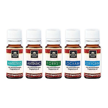 Pachet 5 uleiuri parfumate aromaterapie, RELAX, Kingaroma [1]