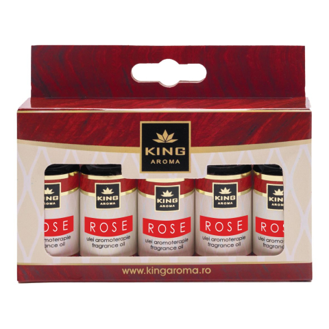Pachete Uni 5 Uleiuri Parfumate Aromaterapie - Pachet-5-uleiuri-parfumate-aromaterapie-Rose-Kingaroma-10-ml-1