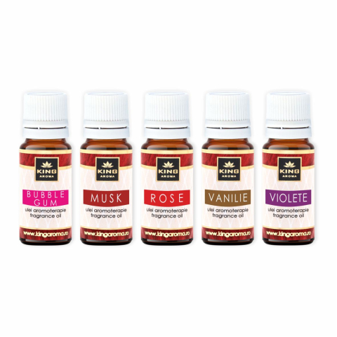 Pachet 5 Uleiuri Parfumate Aromaterapie - Ediție Specială SWEET, KING Aroma [1]