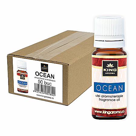 Pachete 50 buc Uleiuri aromaterapie - Pachet 50 uleiuri parfumate aromaterapie, OCEAN, Kingaroma, 10 ml