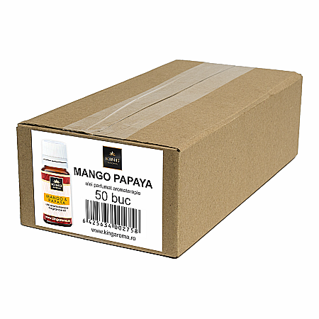 Pachet 50 uleiuri parfumate aromaterapie, MANGO & PAPAYA, Kingaroma, 10 ml [3]