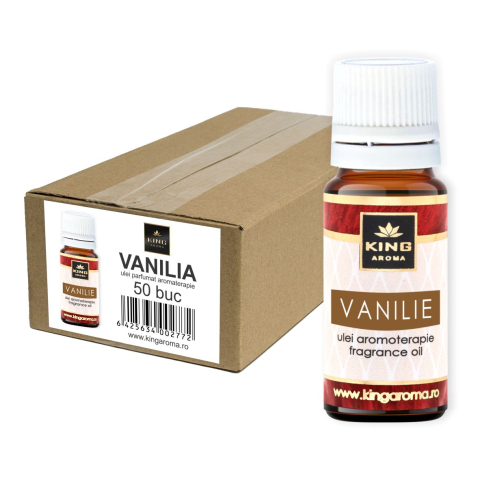 Pachete 50 buc Uleiuri Parfumate Aromaterapie - pachet-50-uleiuri-parfumate-aromaterapie-vanilie-king-aroma-10ml