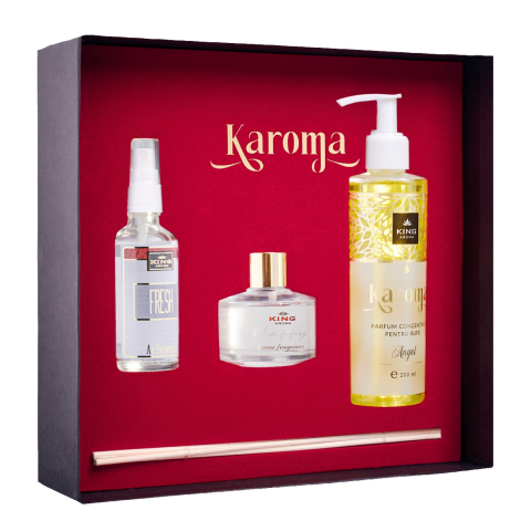 KAROMA Parfum rufe - cutie-cadou-karoma-parfum-rufe-angel-odorizant-fresh-happy-front