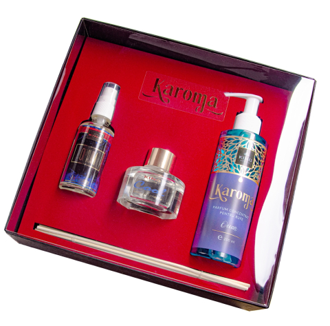 Pachet Cadou Karoma – Parfum Rufe Ocean & Set Odorizante Opium & Cool [2]