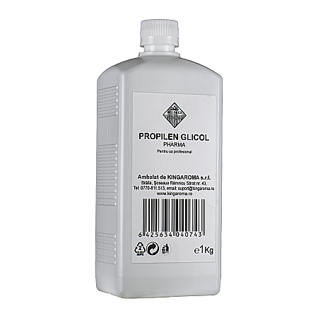AMBALAJE & MATERII PRIME - Propilenglicol farmaceutic, Kingaroma, 1000 ml