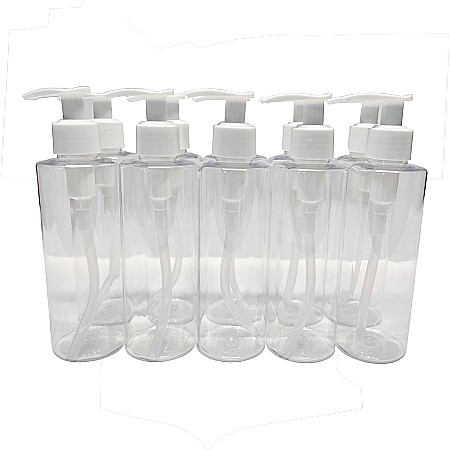 AMBALAJE & MATERII PRIME - Set 10 buc Sticlute pet cu pompita, 200ml