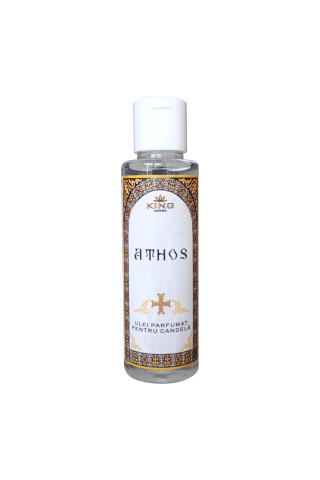 Set 100 pliculete Fitile cu pluta pt candela si Ulei parfumat pt candela KING Aroma ATHOS, 50 ml [1]