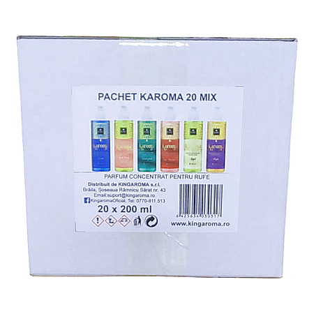 Pachet Karoma 20 MIX – Parfum Concentrat pentru Rufe (Configurabil) [3]