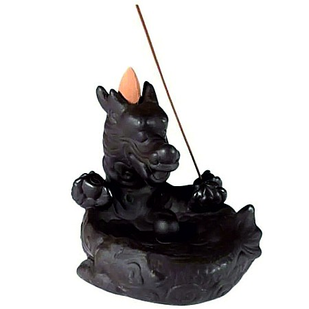 Suport conuri parfumate backflow, Dragon [1]