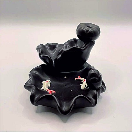 Suport conuri parfumate backflow, Gold Fish [6]