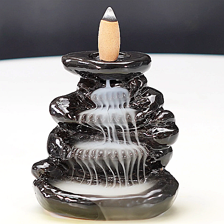 Suport conuri parfumate backflow, Cascada [1]