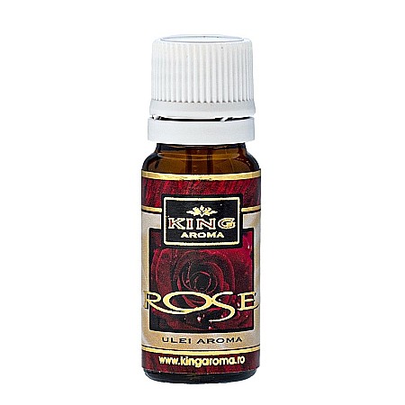Pachet 40 Conuri parfumate Backflow HEM Red Rose si Ulei aromaterapie Rose Kingaroma, 10 ml [1]