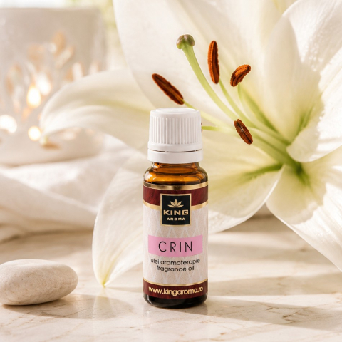 Ulei Parfumat Aromaterapie CRIN, KING Aroma, 10 ml – Eleganță Nobilă și Prospețime Florală [1]