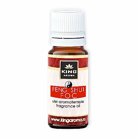 Ulei aromaterapie 10 ml - Ulei parfumat aromaterapie FENG SHUI FOC, Kingaroma, 10 ml