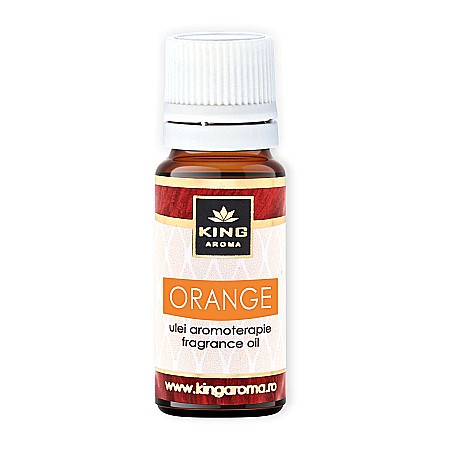 Ulei aromaterapie 10 ml - Ulei parfumat aromaterapie ORANGE, Kingaroma, 10 ml