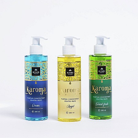 Pachet 3 Parfumuri concentrate pentru rufe KAROMA - Ocean, Angel, Forest fresh [1]