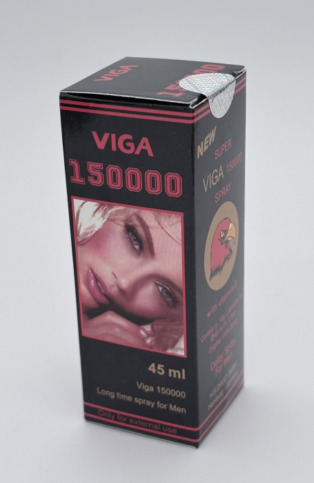 Super Viga Spray 150000 Black intarziere ejaculare 45ml [2]