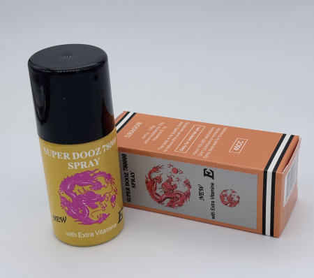 Produse - Super Dooz 78000 Spray Întârziere Ejaculare – Formula Puternică  + Vitamin E 45 ml
