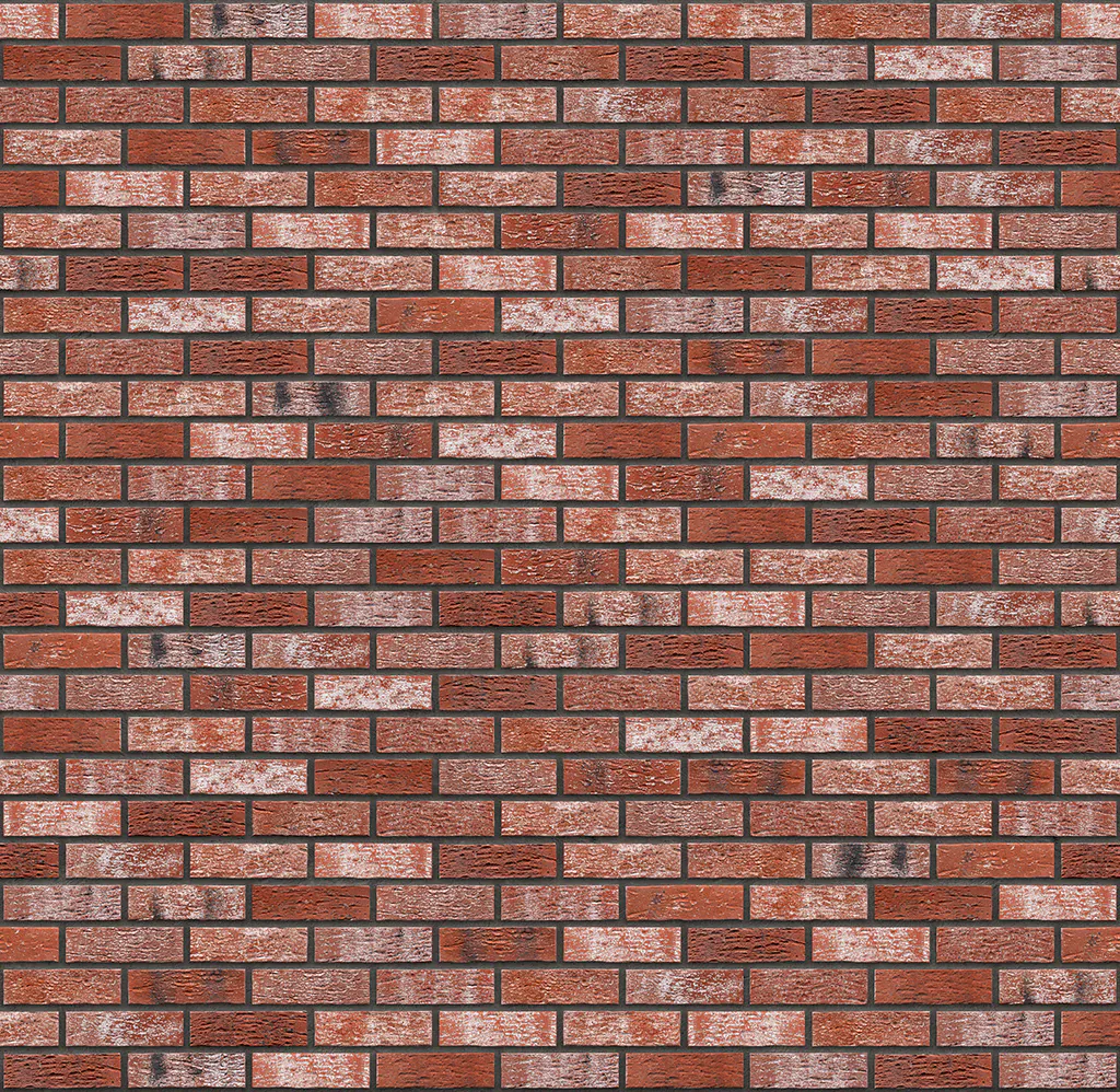 Caramida aparenta placaj King Klinker Kashmir Red Rock 240X71X10, rezistenta, vibranta, ideala pentru fatade si pereti interiori. [5]