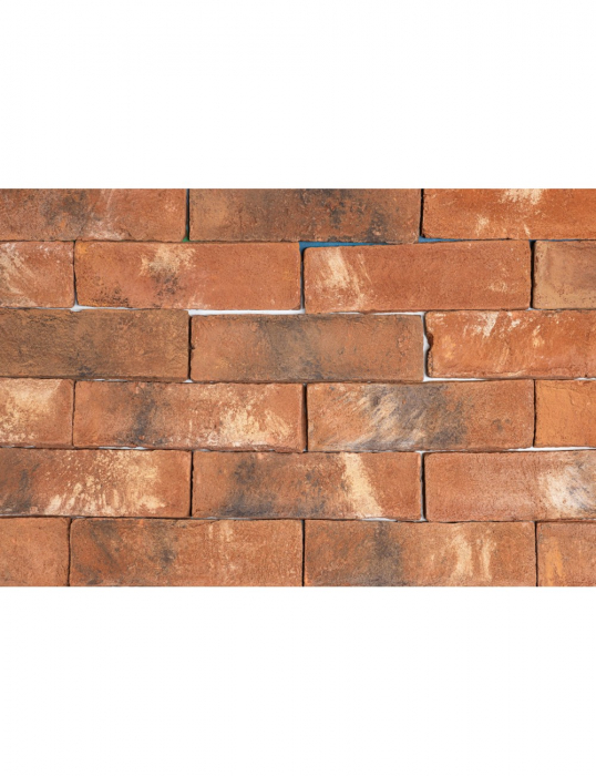 Caramida aparenta placaj klinker mix natural ±215X65X14, rezistenta, autentica, ideala pentru fatade si pereti interiori. [1]