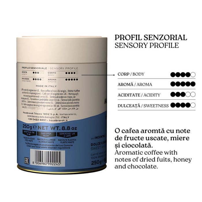 Cafea boabe Hausbrandt SUBLIME 250g 100% arabica [3]