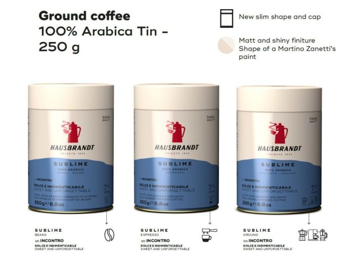 Cafea prajita si macinata Hausbrandt SUBLIME 250g 100% arabica [3]