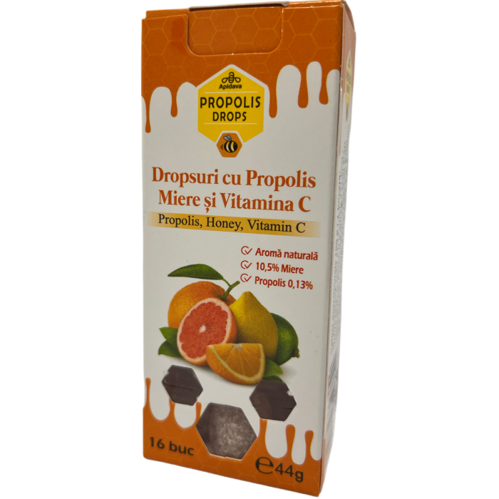 Dropsuri cu propolis, miere si vitamina C (44g) [2]