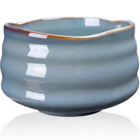 Accesorii preparare matcha - Bol Matcha ceramic Menouseki 0.45L