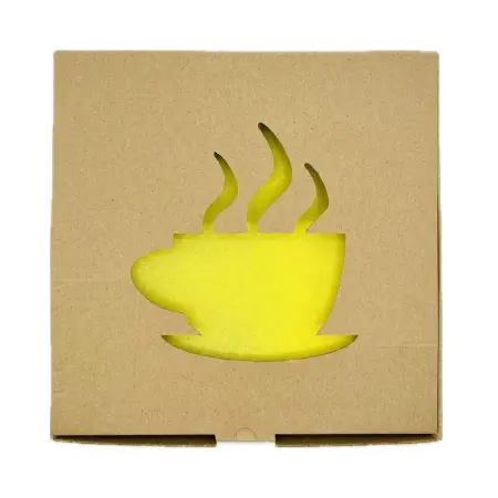 Cadouri - Cutie cadou Kokoon Tea natur, galben