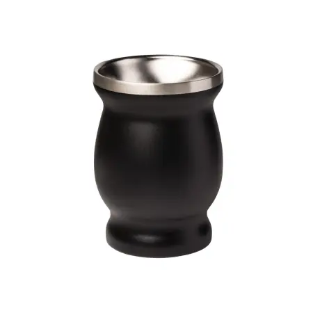 Ceai Mate - Calabash metalic SANTINO 0.24L