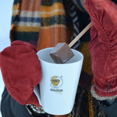Cană porțelan Kokoon Tea, cu capac, 300mL [3]