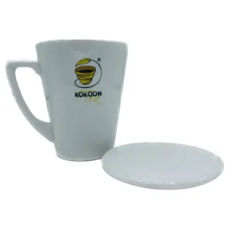 Accesorii - Cană porțelan Kokoon Tea, cu capac, 300mL