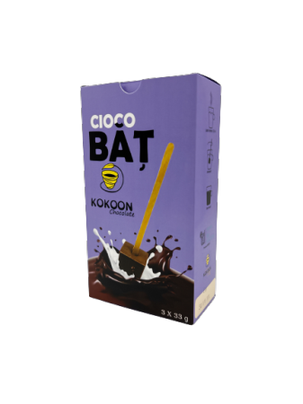 Cioco-bat - Cutie cu ciocolata pe bat(3x33g)