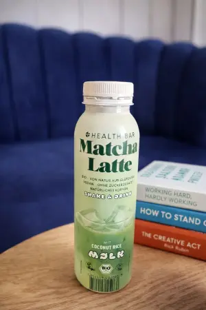 Matcha Latte organic cu orez si cocos, 330ml [1]